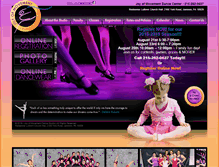 Tablet Screenshot of joyofmovementdancecenter.com